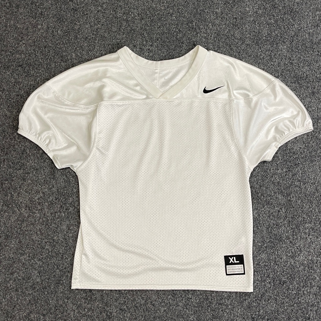 Nike Championship Athletes White Football Jersey Sz Xl